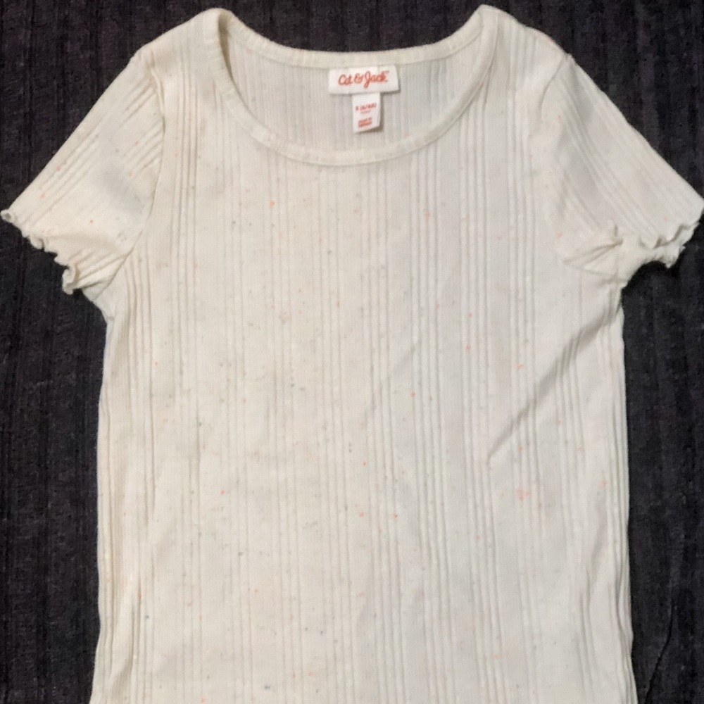 Cat & Jack Confetti Ribbed Shirt